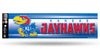 Kansas Jayhawks Decal Bumper Sticker Glitter - Rico Industries
