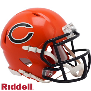 Chicago Bears Helmet Riddell Replica Mini Speed Style On-Field Alternate 2022 Periodic Restock - Riddell