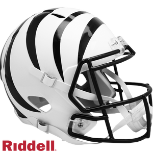 Cincinnati Bengals Helmet Riddell Replica Full Size Speed Style On-Field Alternate - Riddell