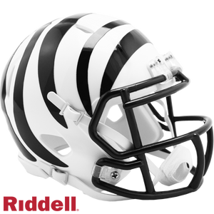 Cincinnati Bengals Helmet Riddell Replica Mini Speed Style On-Field Alternate 2022 Periodic Restock - Riddell