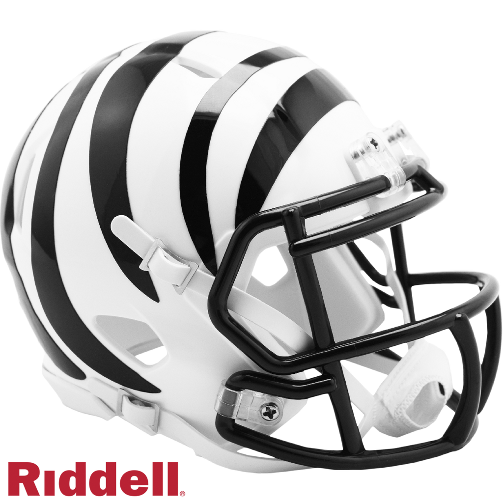 Cincinnati Bengals Helmet Riddell Replica Mini Speed Style On-Field Alternate 2022 Periodic Restock - Riddell
