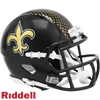 New Orleans Saints Helmet Riddell Replica Mini Speed Style On-Field Alternate 2022 Periodic Restock - Riddell
