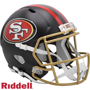 San Francisco 49ers Helmet Riddell Replica Full Size Speed Style Rivalry Alternate 2025 - Riddell