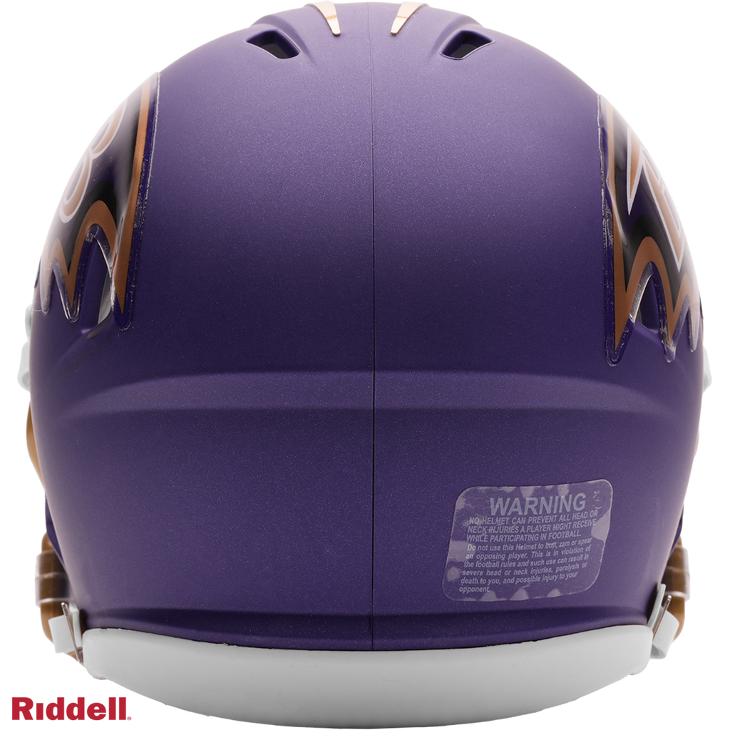 Baltimore Ravens Helmet Riddell Replica Mini Speed Style On-Field Alternate 2026 #1 Periodic Restock - Riddell