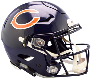 Chicago Bears Helmet Riddell Authentic Full Size SpeedFlex Style - Riddell