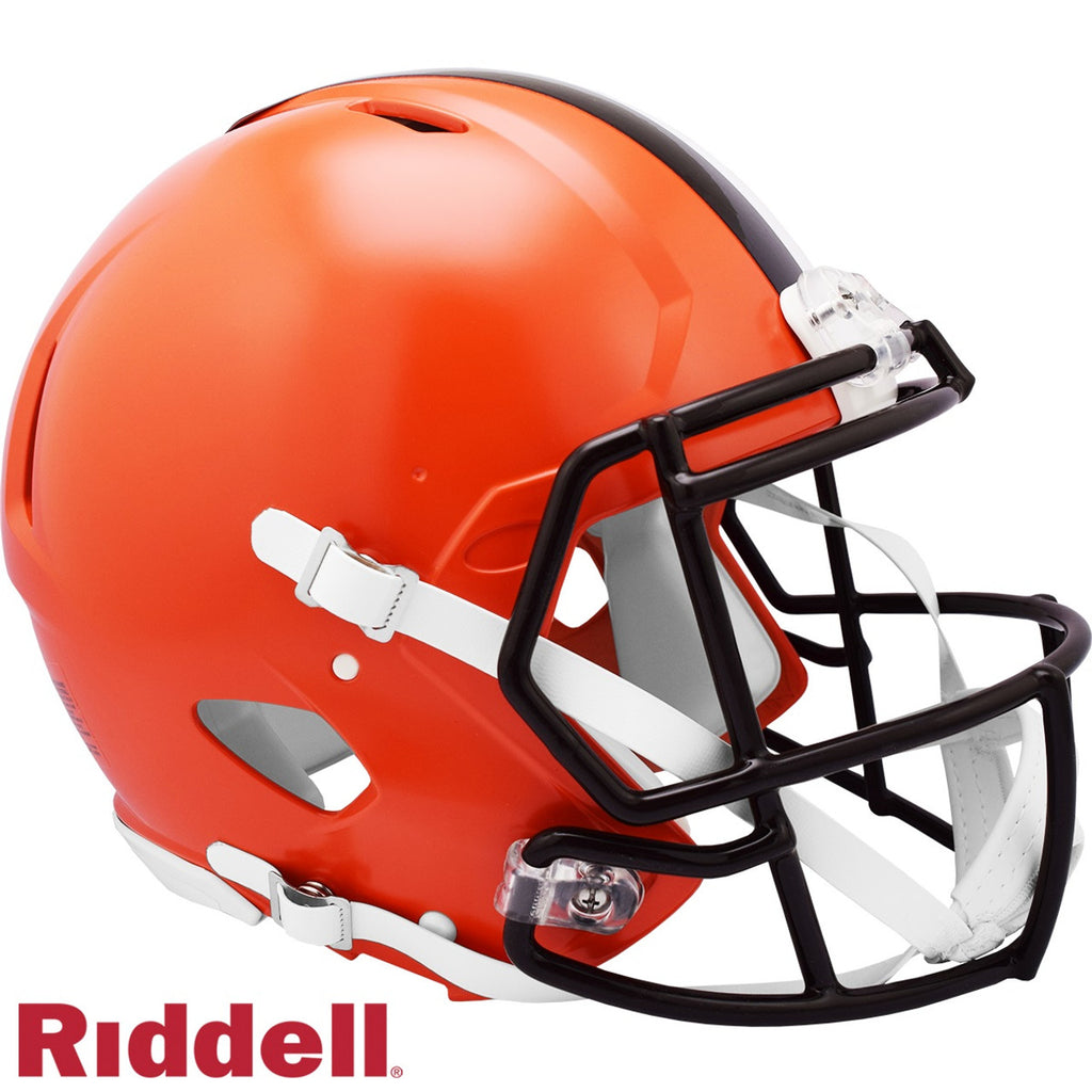 Cleveland Browns Helmet Riddell Authentic Full Size Speed Style 2020-2023 Throwback - Riddell