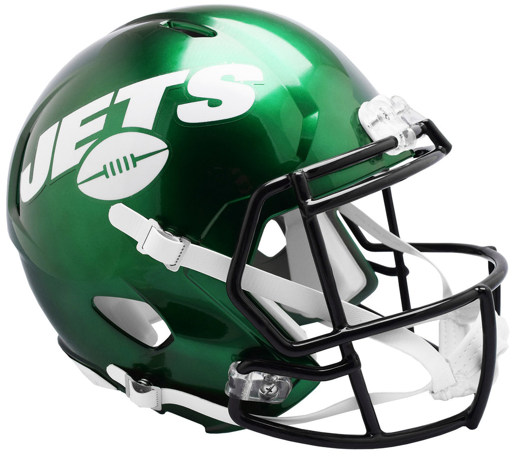 New York Jets Helmet Riddell Replica Full Size Speed Style 2019-2023 Throwback - Riddell