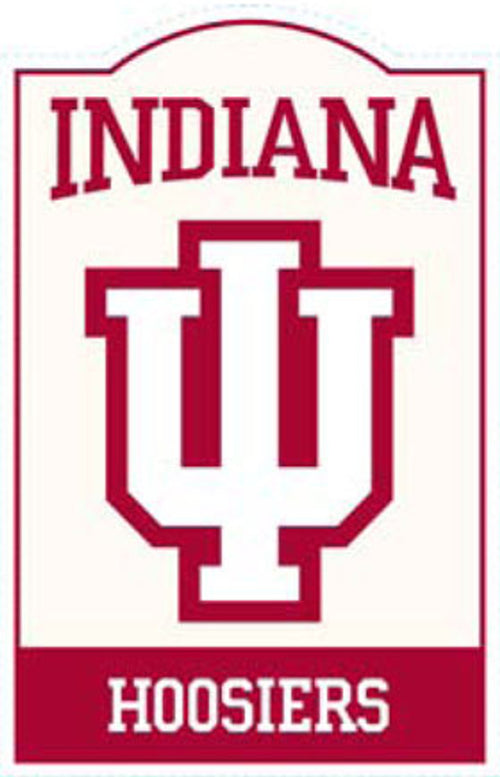 Indiana Hoosiers Sign Metal Nostalgic CO - Riddell