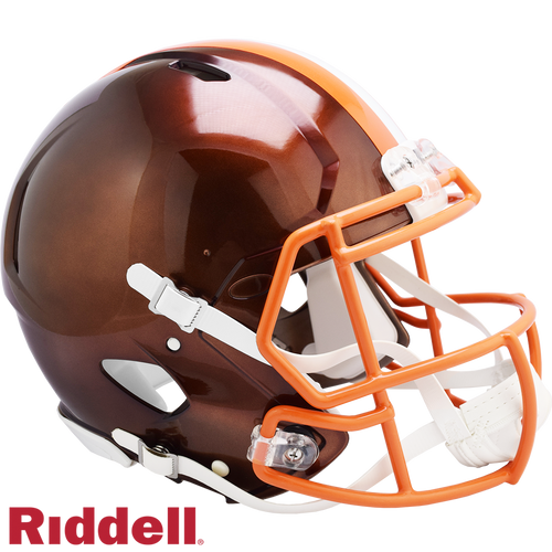Cleveland Browns Helmet Riddell Authentic Full Size Speed Style FLASH Alternate - Riddell