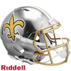 New Orleans Saints Helmet Riddell Authentic Full Size Speed Style FLASH Alternate - Riddell