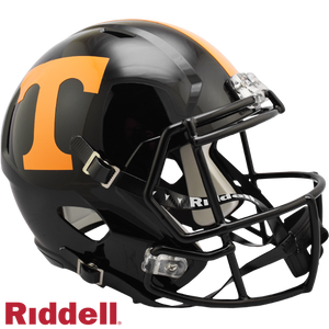 Tennessee Volunteers Helmet Riddell Replica Full Size Speed Style Dark Mode - Riddell