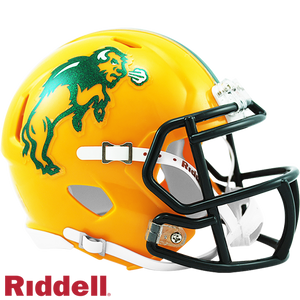 North Dakota State Bison Helmet Riddell Replica Mini Speed Style - Riddell