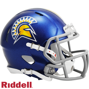 San Jose State Spartans Helmet Riddell Replica Mini Speed Style - Riddell