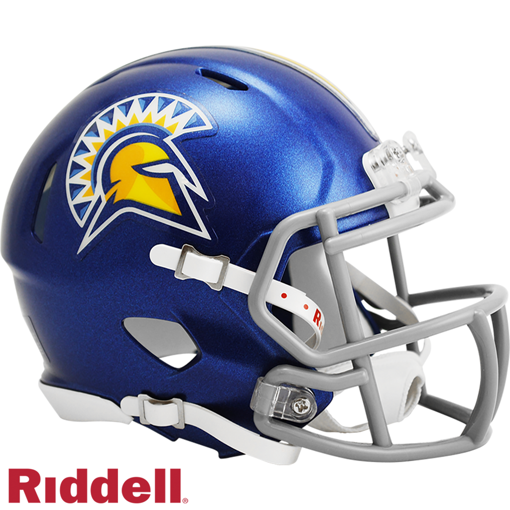 San Jose State Spartans Helmet Riddell Replica Mini Speed Style - Riddell