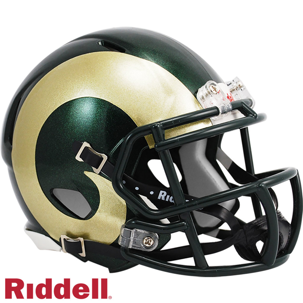 Colorado State Rams Helmet Riddell Replica Mini Speed Style - Riddell