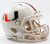 Miami Hurricanes Helmet - Riddell Replica Full Size - Speed Style - Riddell