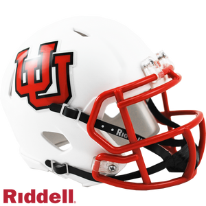 Utah Utes Helmet Riddell Replica Mini Speed Style Throwback - Riddell