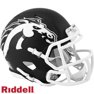 Western Michigan Broncos Helmet Riddell Replica Mini Speed Style - Riddell