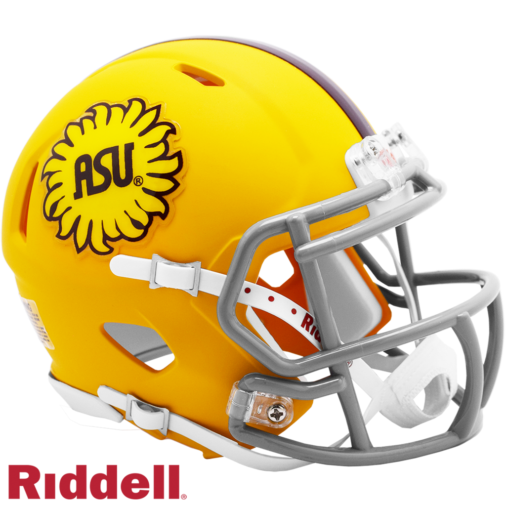 Arizona State Sun Devils Helmet Riddell Replica Mini Speed Style 1975 Throwback - Riddell