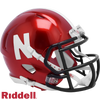Nebraska Cornhuskers Helmet Riddell Replica Mini Speed Style FLASH Alternate - Riddell
