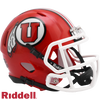 Utah Utes Helmet Riddell Replica Mini Speed Style Red - Riddell