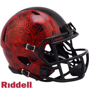 San Diego State Aztecs Helmet Riddell Replica Mini Speed Style - Riddell