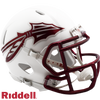 Florida State Seminoles Helmet Riddell Replica Mini Speed Style White 2023 - Riddell