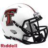 Texas Tech Red Raiders Helmet Riddell Replica Mini Speed Style White - Riddell