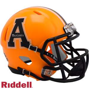 Appalachian State Mountaineers Helmet Riddell Replica Mini Speed Style Gold - Riddell