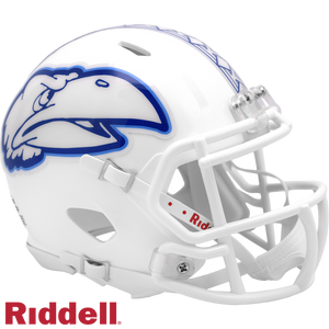 Kansas Jayhawks Helmet Riddell Replica Mini Speed Style White - Riddell