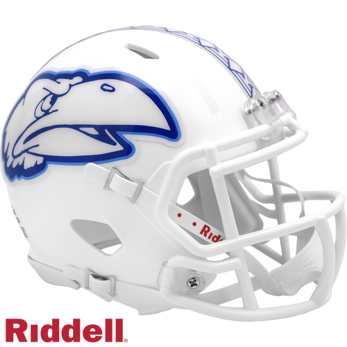 Kansas Jayhawks Helmet Riddell Replica Mini Speed Style White - Riddell