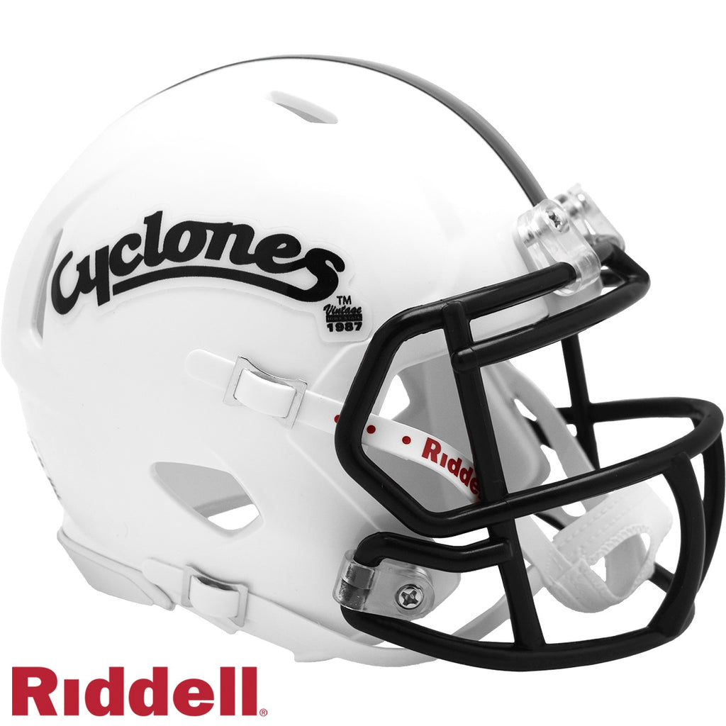 Iowa State Cyclones Helmet Riddell Replica Mini Speed Style Script - Riddell