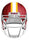Iowa State Cyclones Helmet Riddell Replica Mini Speed Style Red - Riddell