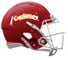 Iowa State Cyclones Helmet Riddell Replica Mini Speed Style Red - Riddell