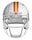 Iowa State Cyclones Helmet Riddell Replica Mini Speed Style Punching Cy - Riddell
