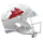 Iowa State Cyclones Helmet Riddell Replica Mini Speed Style Punching Cy - Riddell