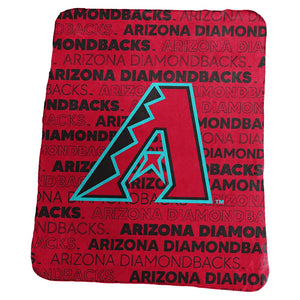 Arizona Diamondbacks Blanket 50x60 Fleece Classic - Logo Brands