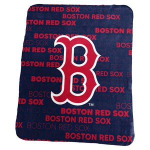 Boston Red Sox Blanket 50x60 Fleece Classic - Logo Brands