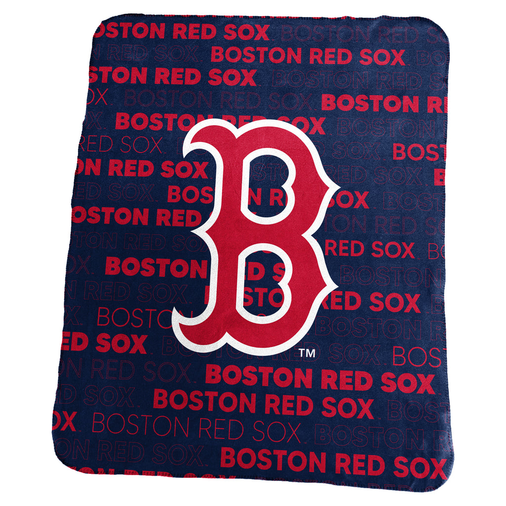 Boston Red Sox Blanket 50x60 Fleece Classic - Logo Brands
