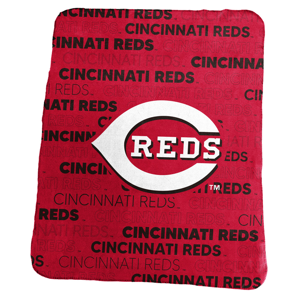 Cincinnati Reds Blanket 50x60 Fleece Classic - Logo Brands