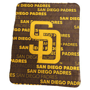 San Diego Padres Blanket 50x60 Fleece Classic - Logo Brands