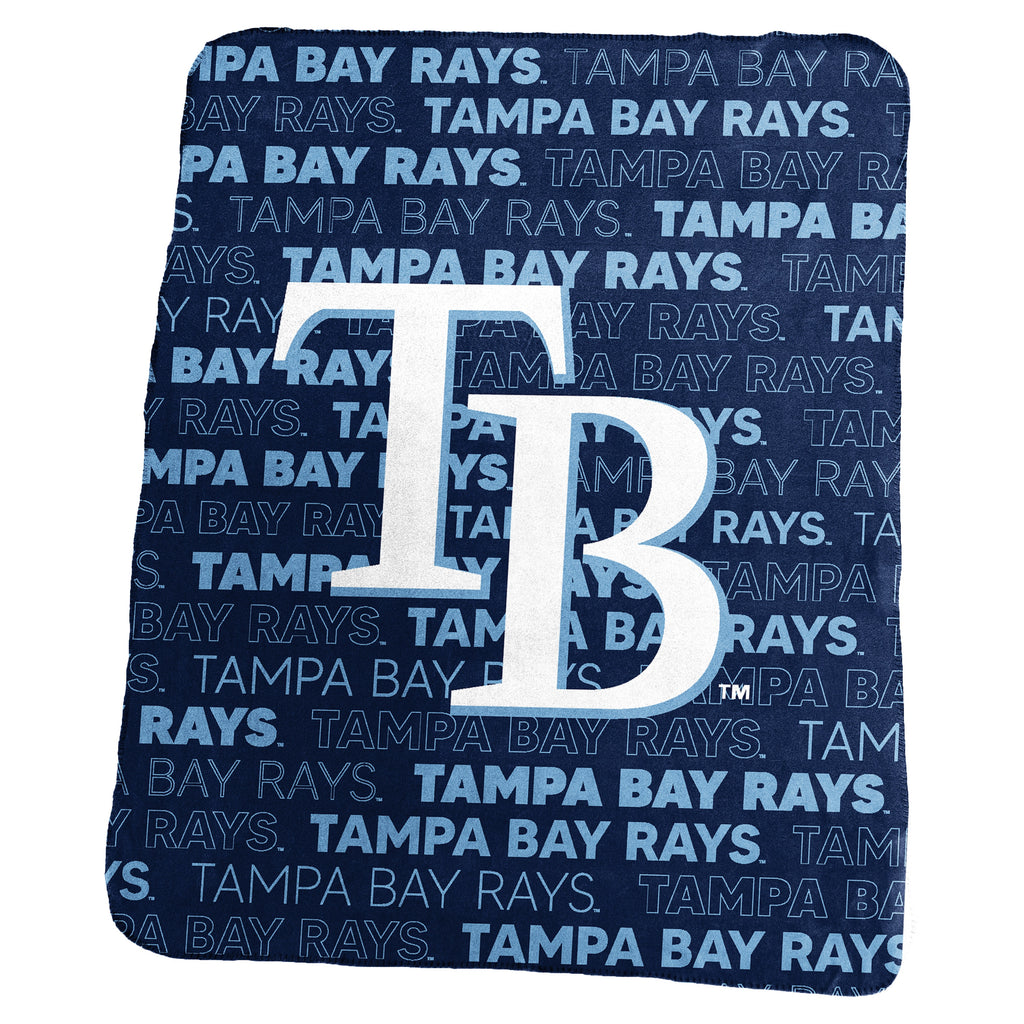 Tampa Bay Rays Blanket 50x60 Fleece Classic - Logo Brands