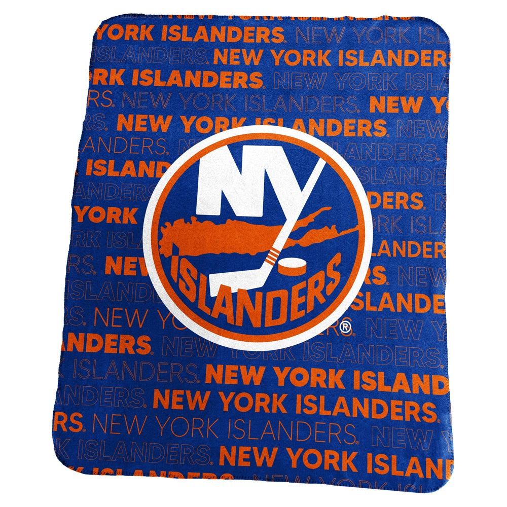 New York Islanders Blanket 50x60 Fleece Classic - Logo Brands