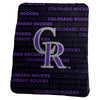 Colorado Rockies Blanket 50x60 Fleece Classic - Logo Brands