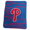 Philadelphia Phillies Blanket 50x60 Fleece Classic - Logo Brands