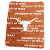 Texas Longhorns Blanket 50x60 Fleece Classic - Logo Brands