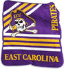 East Carolina Pirates Blanket 50x60 Raschel Throw - Logo Brands