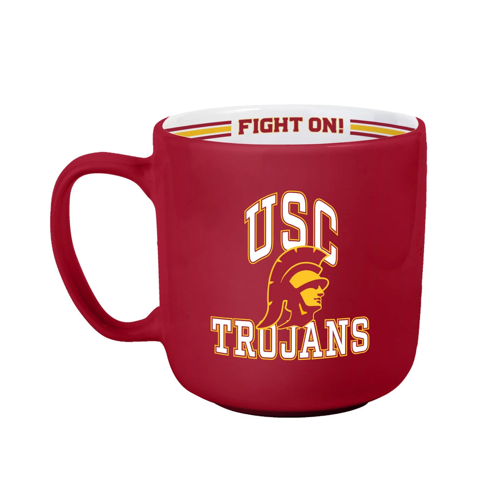 USC Trojans Coffee Mug 15oz Stripe Design - Logo Brands
