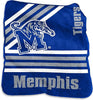 Memphis Tigers Blanket 50x60 Raschel Throw - Logo Brands