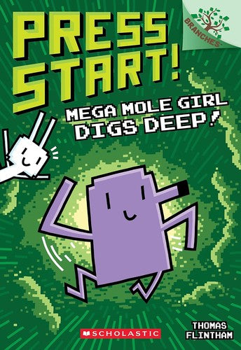 Mega Mole Girl Digs Deep!: A Branches Book (Press Start! #15): Volume 15 - Thomas Flintham - Scholastic Inc.
